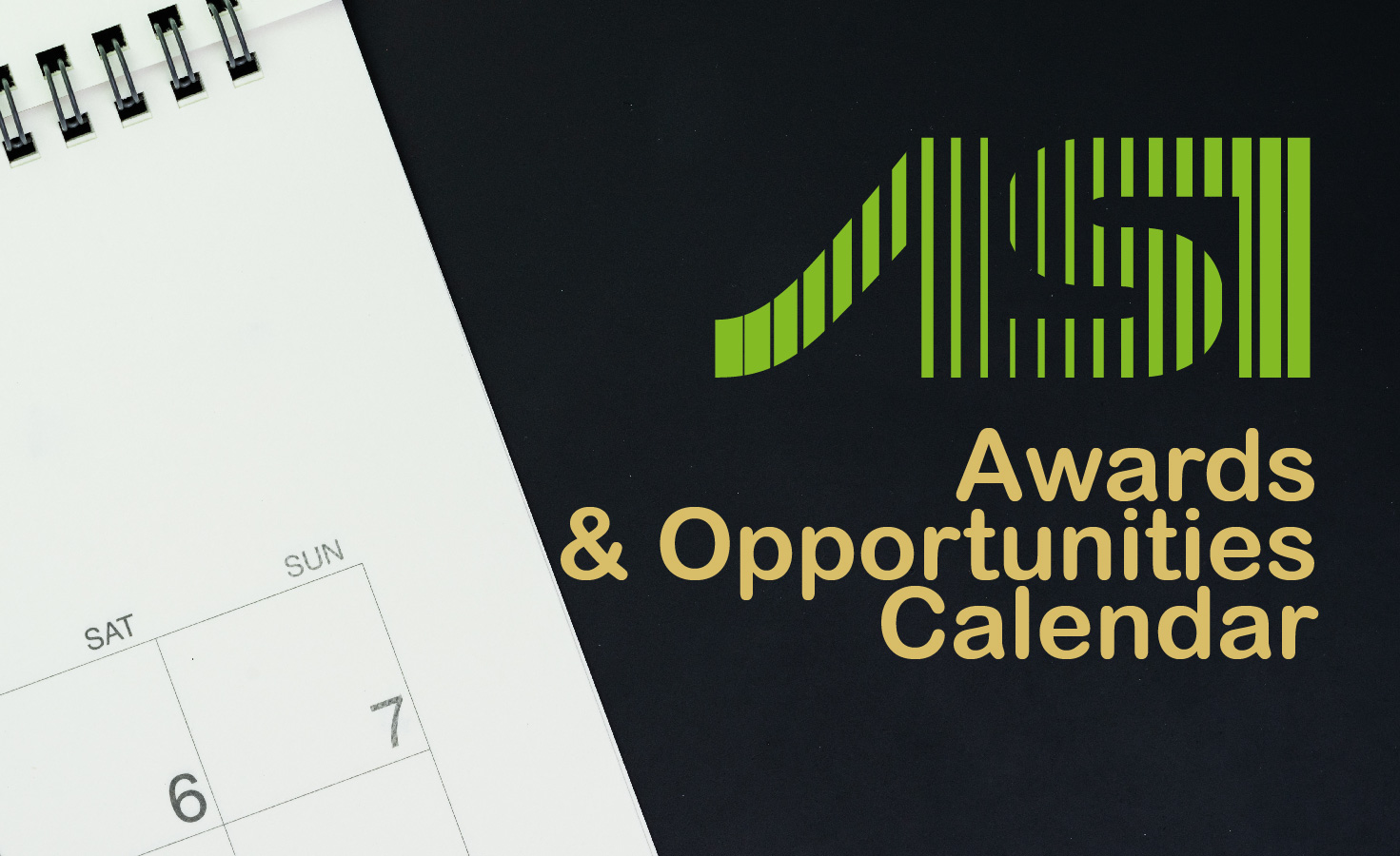 Awards and Opportunities Calendar